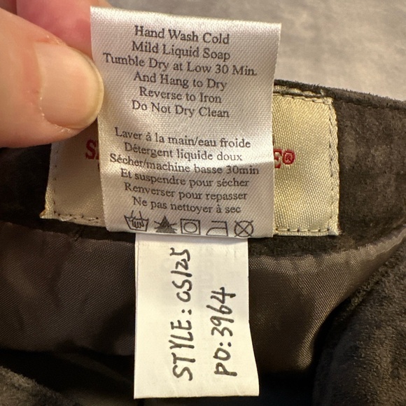 Boho Chic Suede Skirt Skotts Brown Size 8 Washable Midi Western Cowgirl 90s - Picture 6 of 10